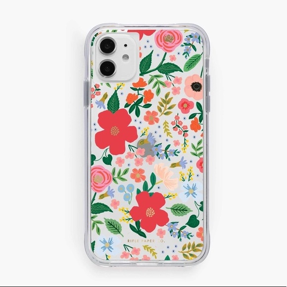 Rifle Paper Co Wild Rose iPhone Case 11 Pro, X, XS
